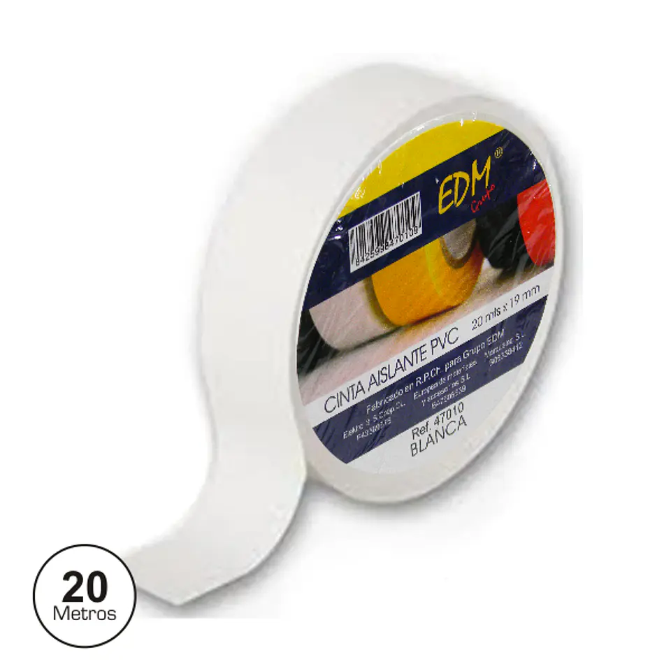 FITA ISOLADORA BRANCO 20M 1