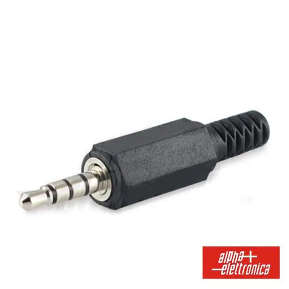 FICHA JACK MACHO 3.5MM 4P 1