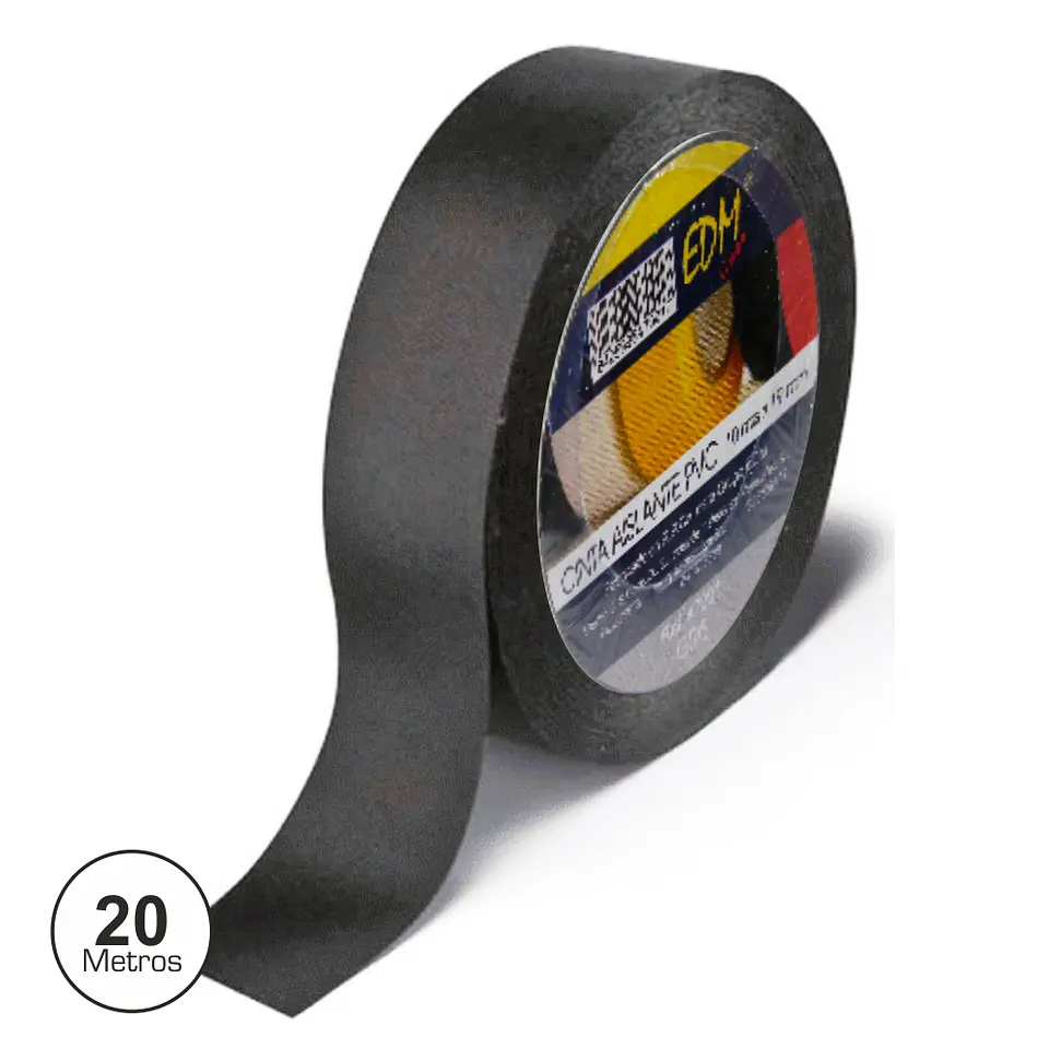 FITA ISOLADORA PRETA 20M 1