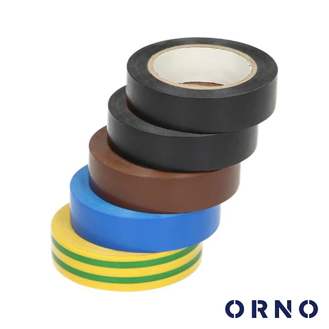 Conjunto 5 Rolos Fita Isoladora Multicor 19mm 20m ORNO