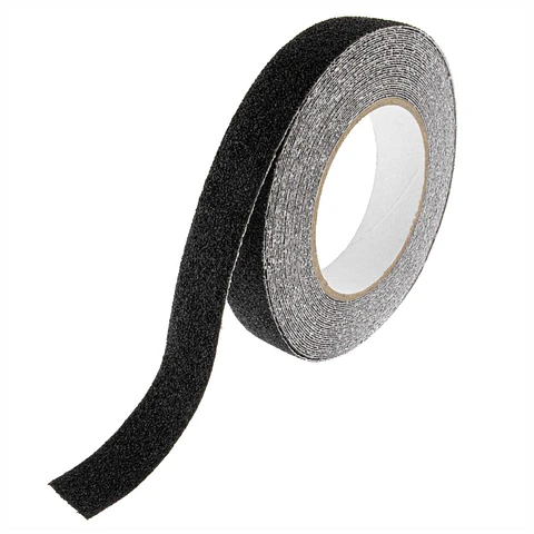 Fita Antiderrapante Preta 25mm x 10m