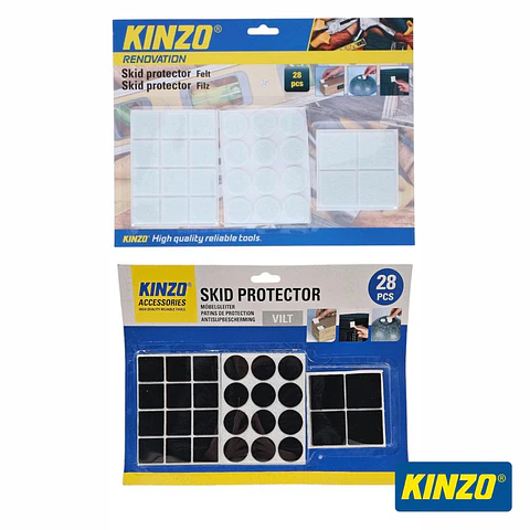 Autocolantes Feltro DIVERSOS 28x KINZO
