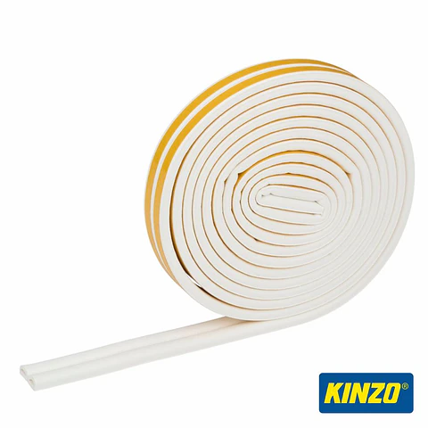 Fita Adesiva De Vedação Dupla 3M Branco KINZO