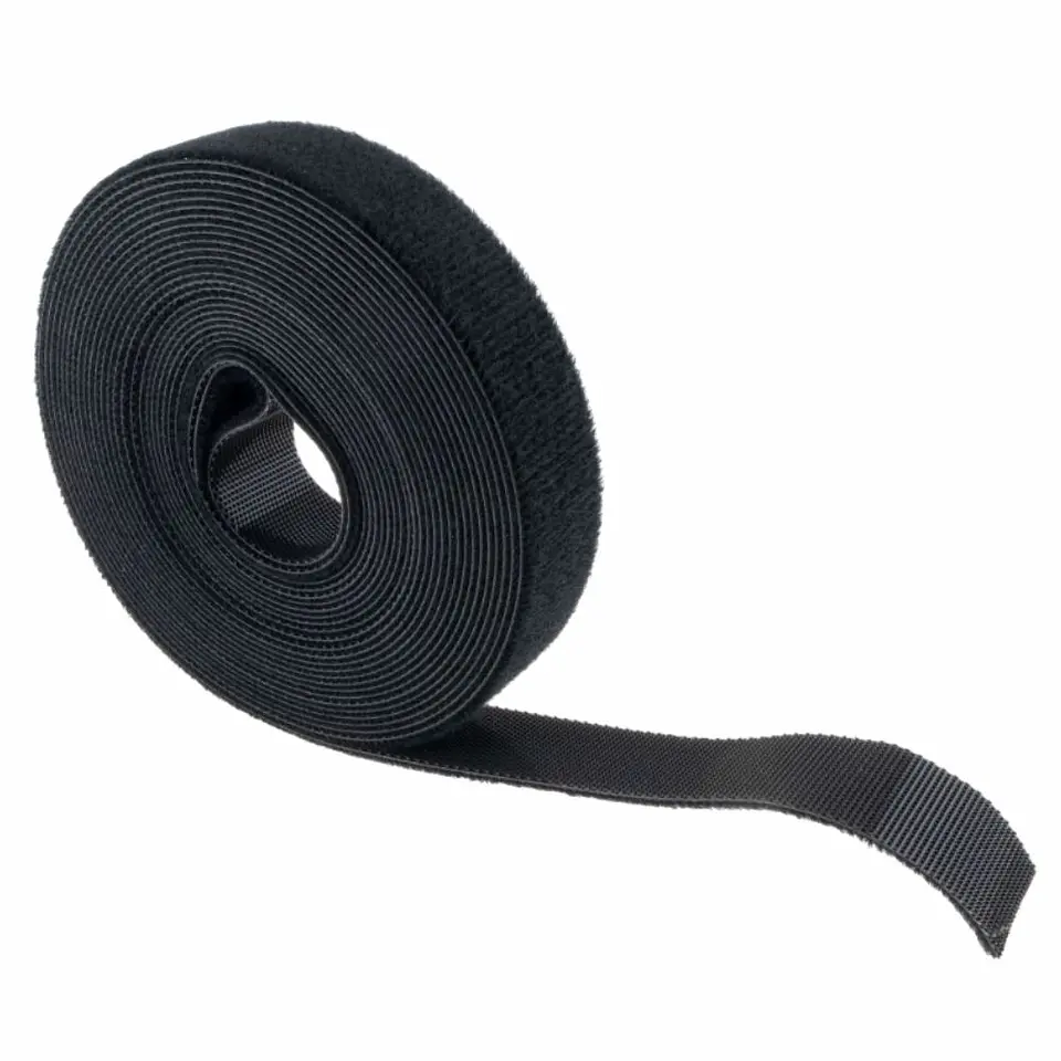 Fita de Velcro Preta 10 Metros 1