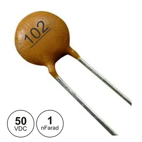 CONDENSADOR CERÂMICO 1NF