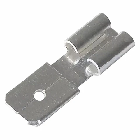 Adaptador Faston Fêmea 4.8mm para 6.3mm Macho