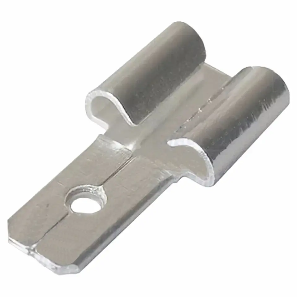 Adaptador Faston Fêmea 6.3mm para 4.8mm Macho 1