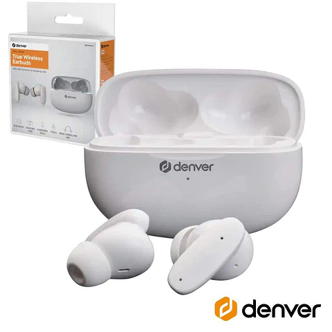 AURICULARES Bluetooth 5.3 COM Mic Dock DENVER