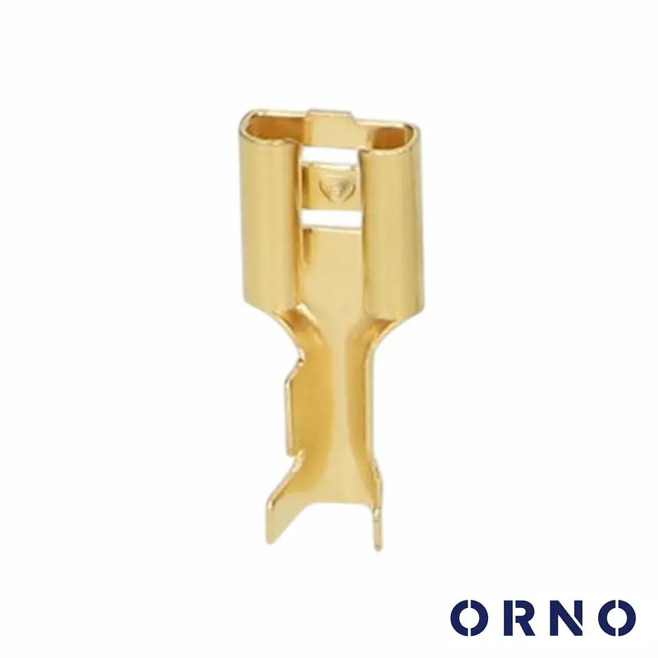 Terminal Faston Fêmea 6.3x0.7mm 100x ORNO 1