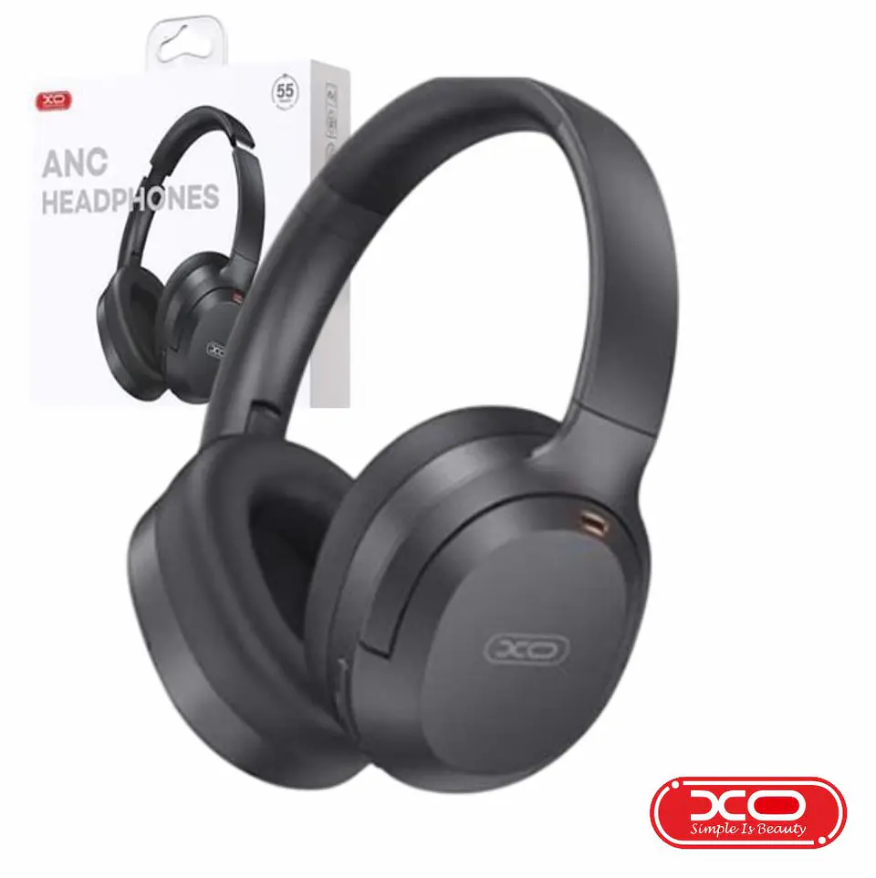 Auscultadores SEM Fios Stereo Bluetooth 5.4 ANC Preto XO 1