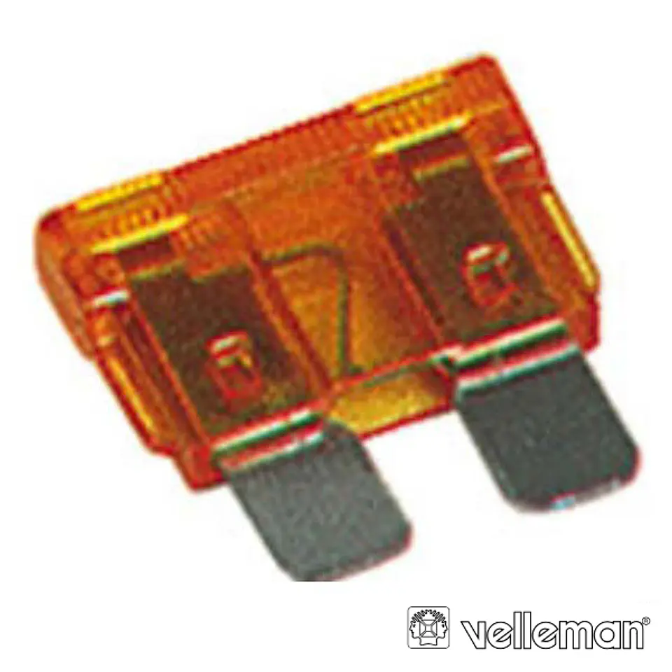 FUSÍVEL DE AUTOMÓVEL 40A LARANJA VELLEMAN 1