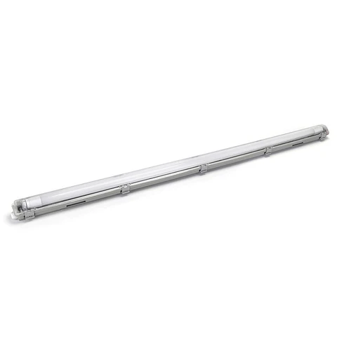 Armadura T8 COM Lâmpada LED Tubular 18W 120cm 6500K IP65