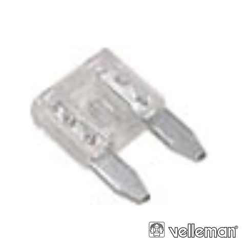 FUSÍVEL DE AUTOMÓVEL MINI 25A TRANSPARENTE VELLEMAN