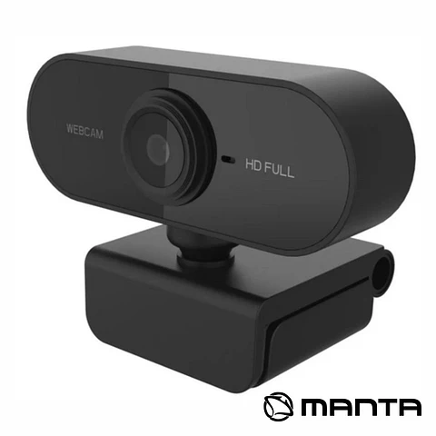 Webcam 1280X720 COM Microfone MANTA