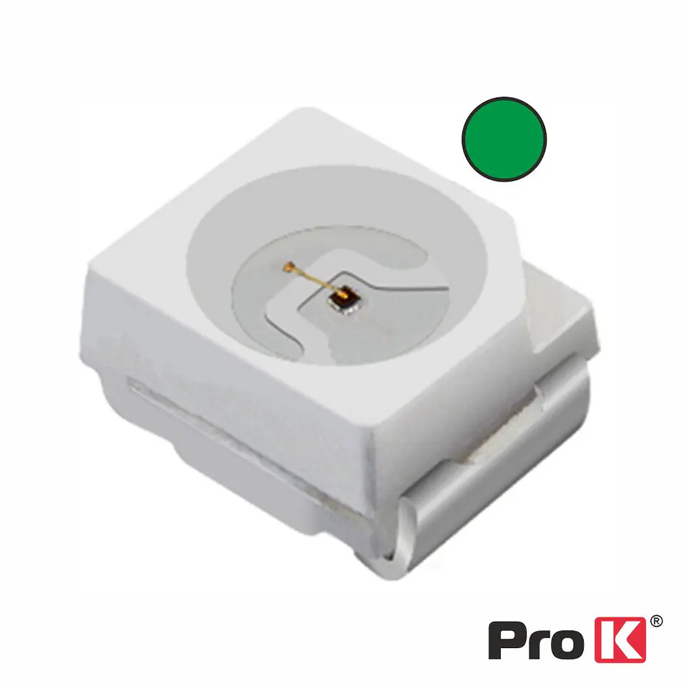 LED SMD 3528 Verde PROK 1