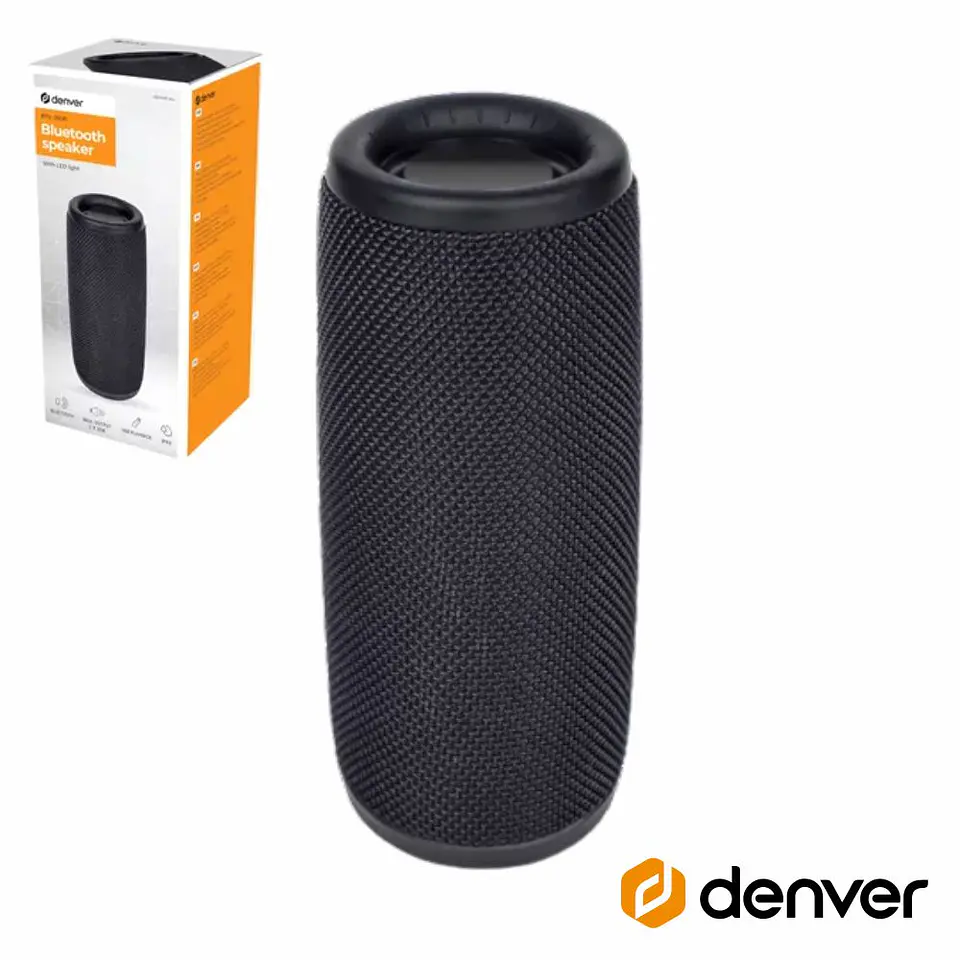 Coluna Bluetooth Portátil Bat/Mp3 DENVER 1