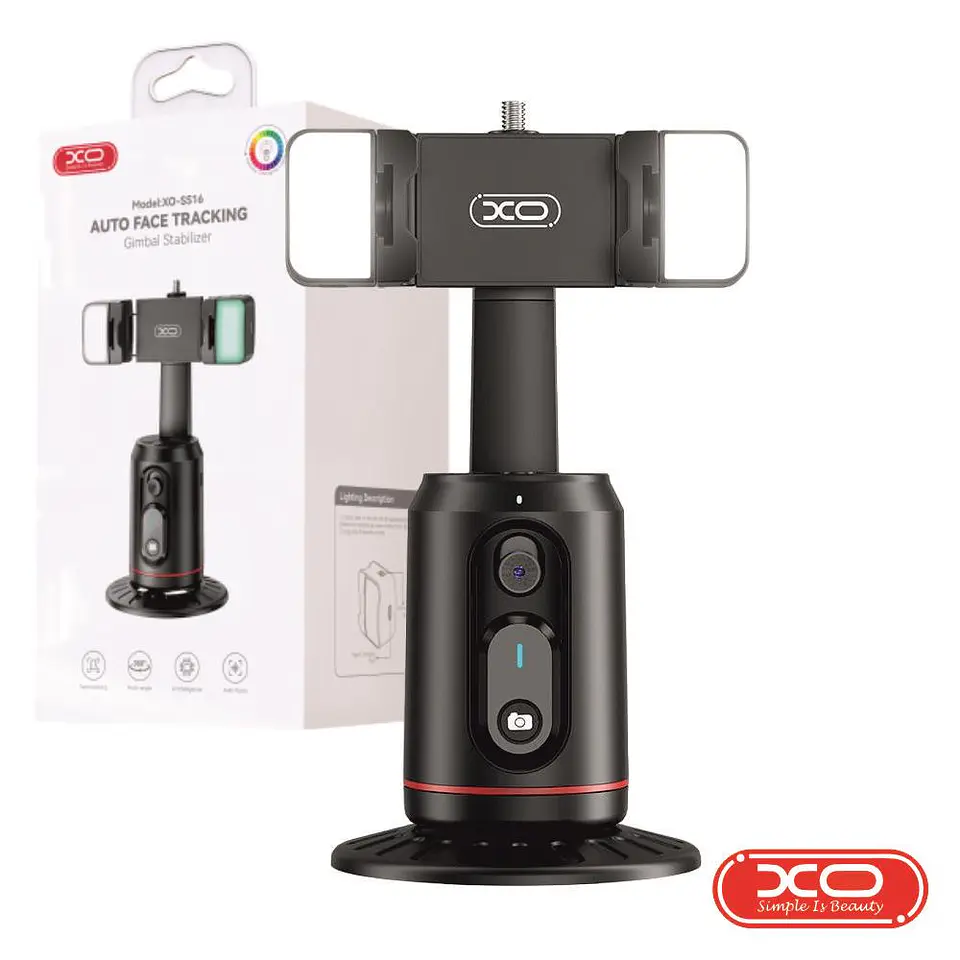 Suporte Telemóvel COM Iluminação LED / BT / Motrização XO 1