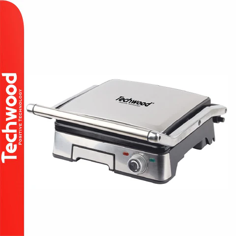 Grelhador Elétrico COM 2 Posições de Grelhar 2000W TECHWOOD