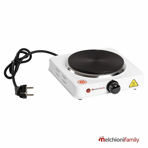 Fogão Elétrico 1 Placa 1000W Branco MelchioniFamily