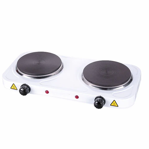 Fogão Elétrico 2 Placas Branco 2000W