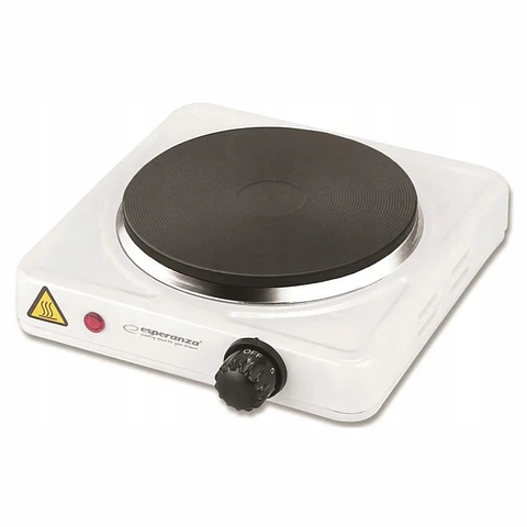 Fogão Elétrico 1 Placa Branco 1000W