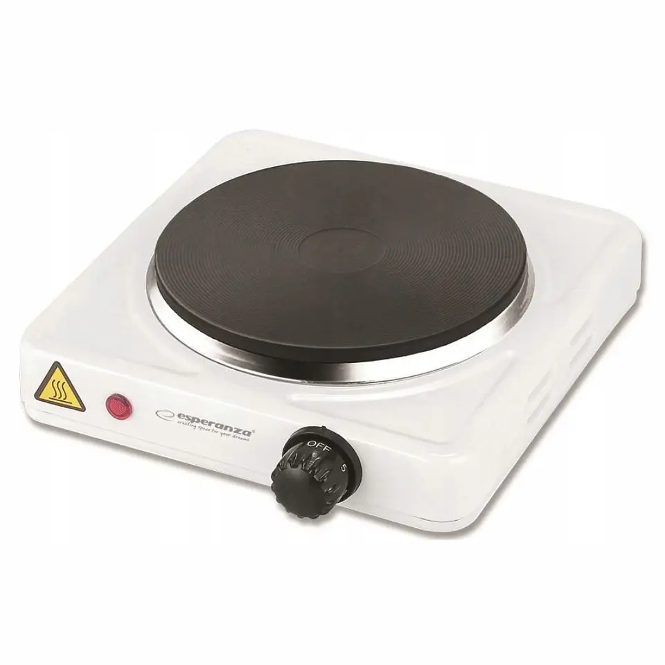 Fogão Elétrico 1 Placa Branco 1000W 1