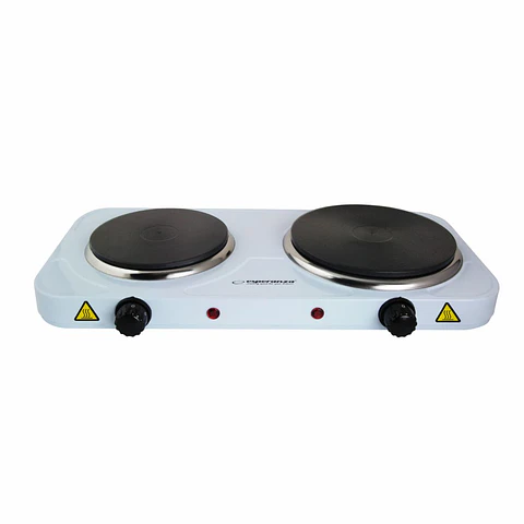 Fogão Elétrico 2 Placas Branco 2500W