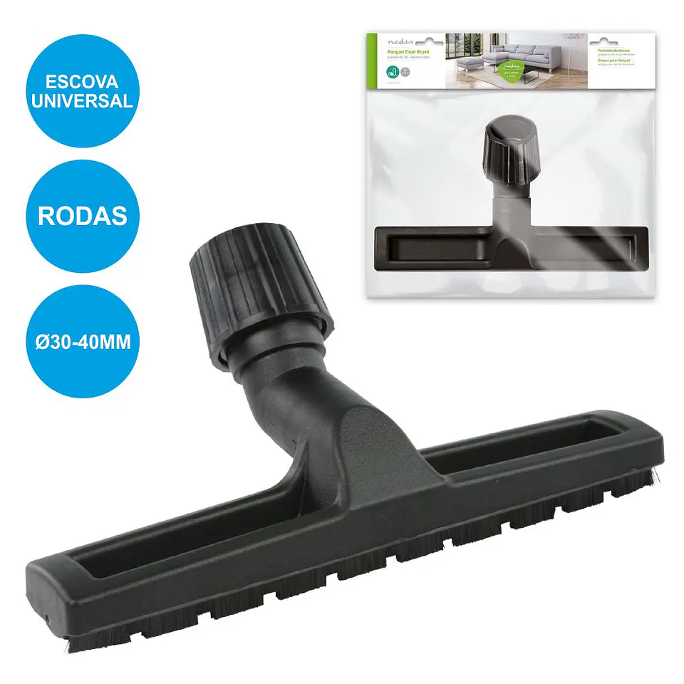 ESCOVA PARQUET UNIVERSAL ASPIRADOR 30-40MM 1