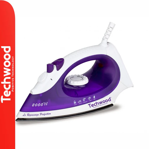 Ferro De Engomar 2000W Roxo TECHWOOD