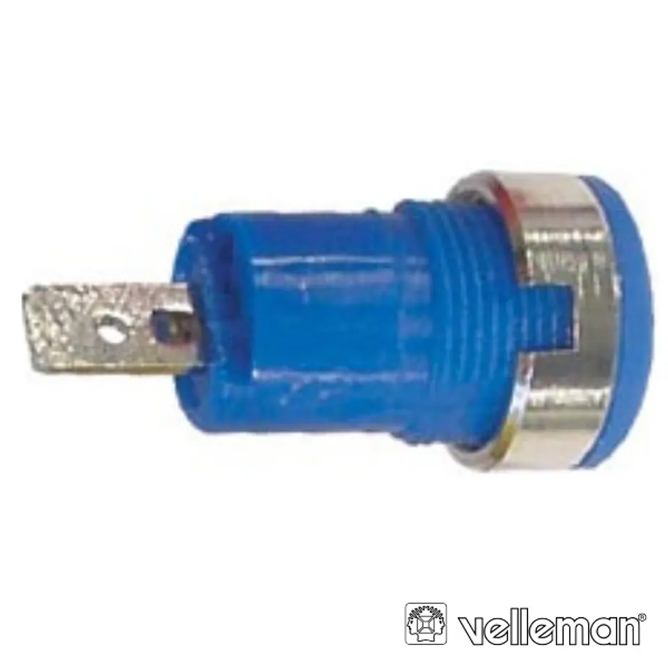 BORNE TERMINAL 4MM AZUL VELLEMAN 1