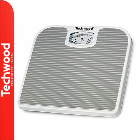 Balança Corporal 130kg Analógica TECHWOOD