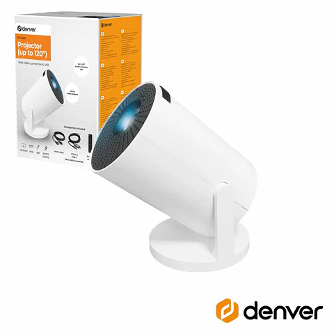 Vídeo Projetor HD 720P HDMI/USB 300lm DENVER