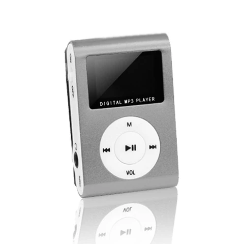 Leitor Mp3 COM Rádio SD Mic Lcd Auscultadores