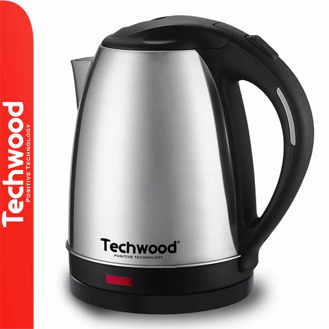 Fervedor De Água Elétrico Inox 1500W 1.8L TECHWOOD