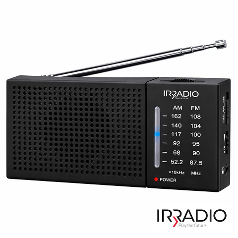 Rádio Portátil AM/FM De Bolso A Pilhas