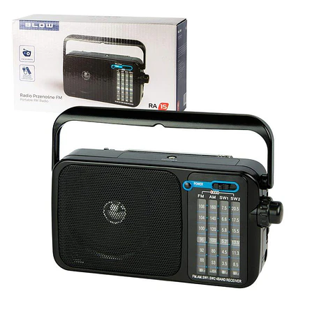 Rádio Portátil AM/FM 230V / Pilhas