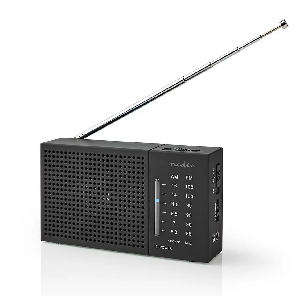 Rádio Portátil AM/FM De Bolso 1.5W A Pilhas 1