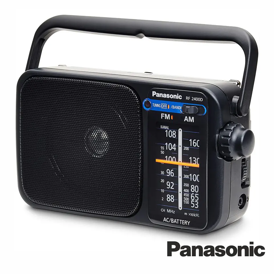 Rádio Portátil AM/FM A Pilhas PANASONIC 1