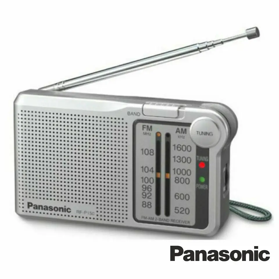 Rádio Portátil AM/FM de Bolso A Pilhas PANASONIC 1
