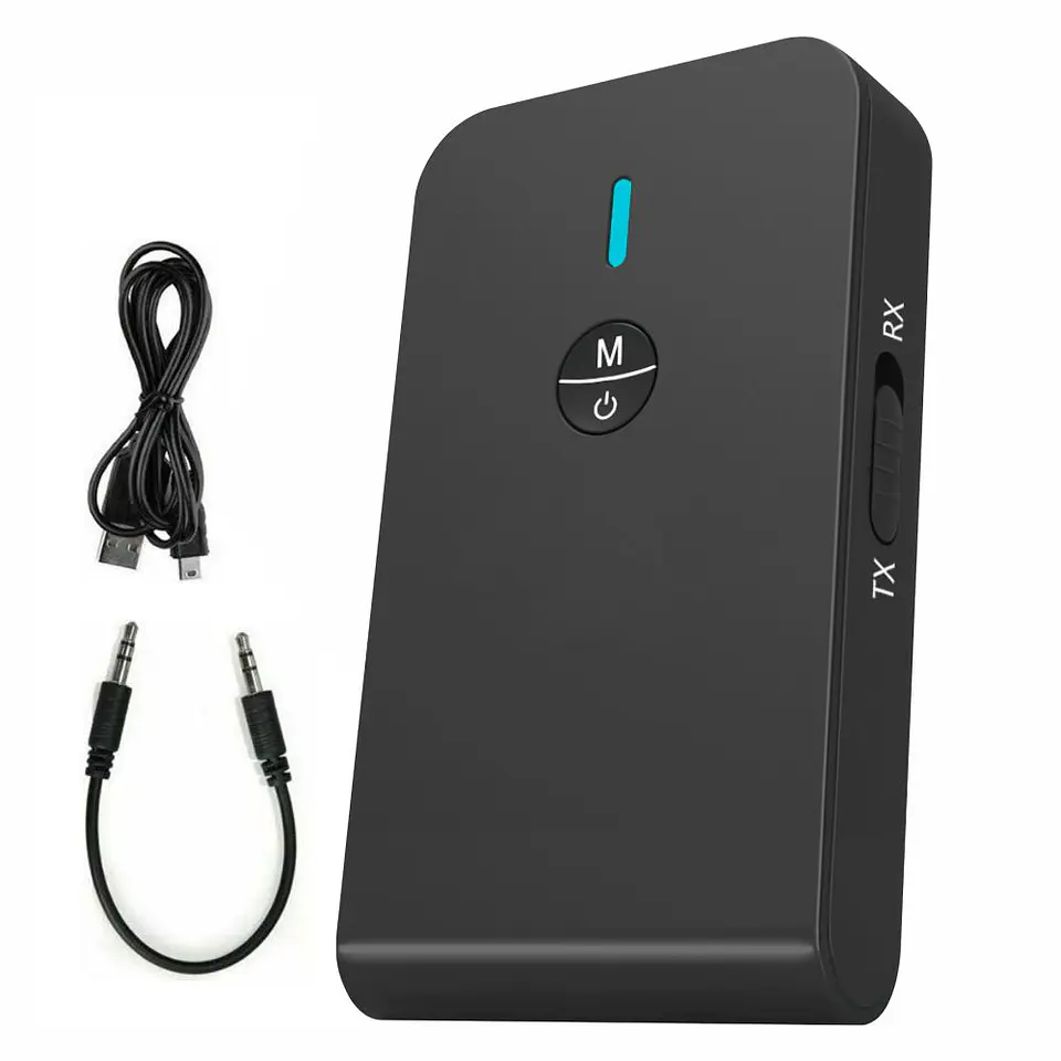 TRANSMISSOR RECEPTOR ÁUDIO BLUETOOTH 5.0 1
