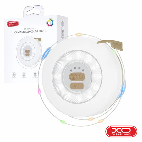 Lanterna Portátil 200lm COM Fita LED RGB XO
