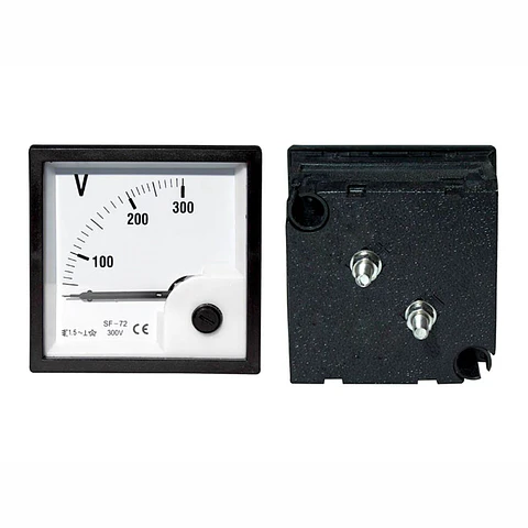 Voltímetro Analógico de Painel 300V DC