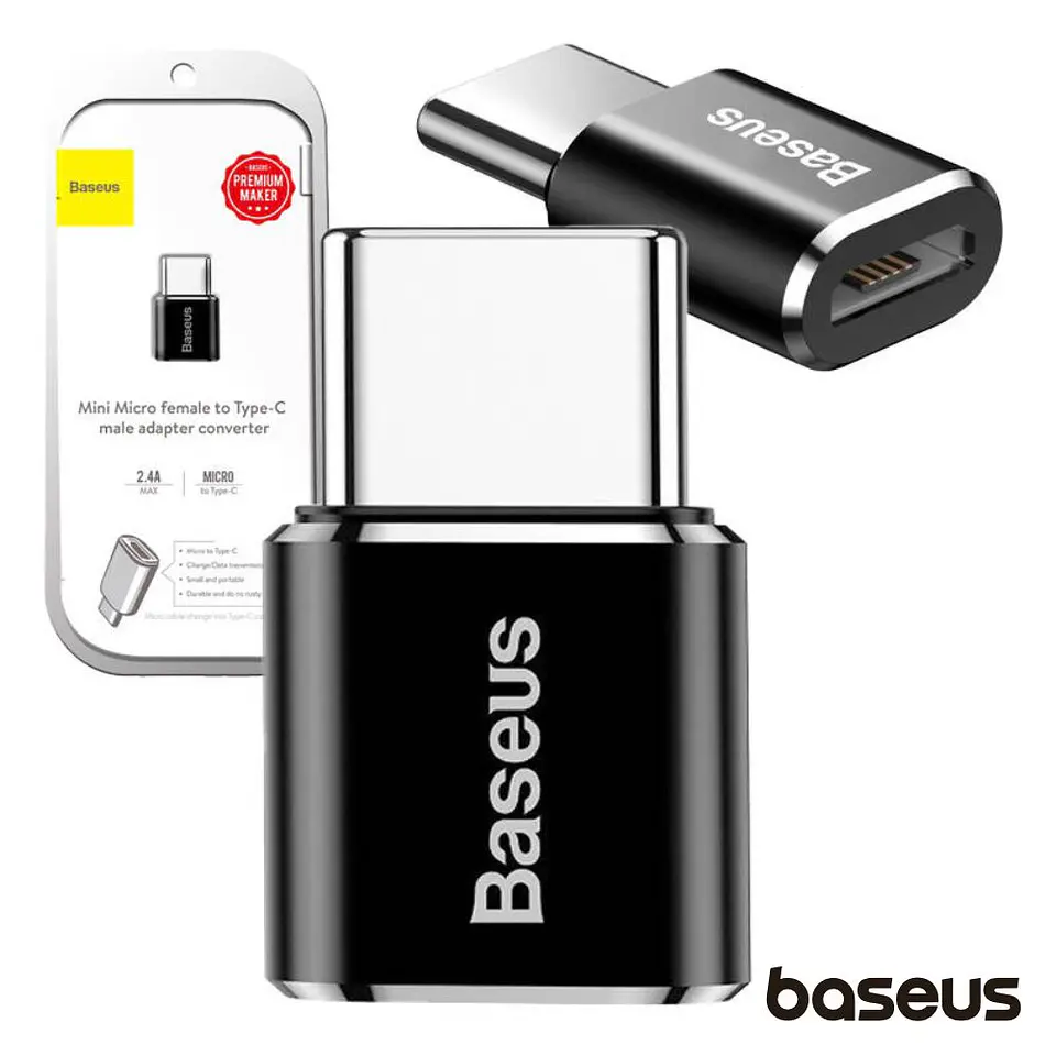 ADAPTADOR MICRO-USB TIPO C BASEUS 1