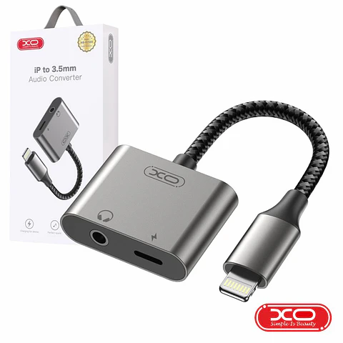 Adaptador Lightning Macho P/ Lightning / Jack 3.5mm XO