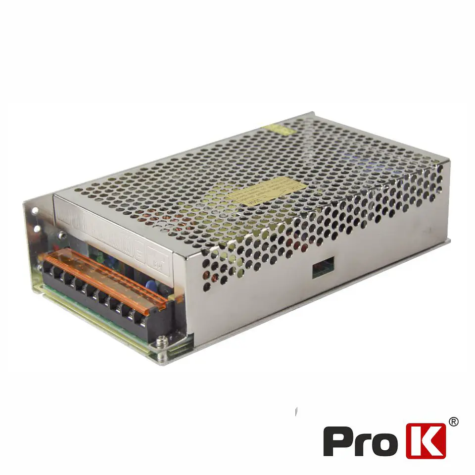 Fonte de Alimentação Industrial 24V 240W 10A PROK 1