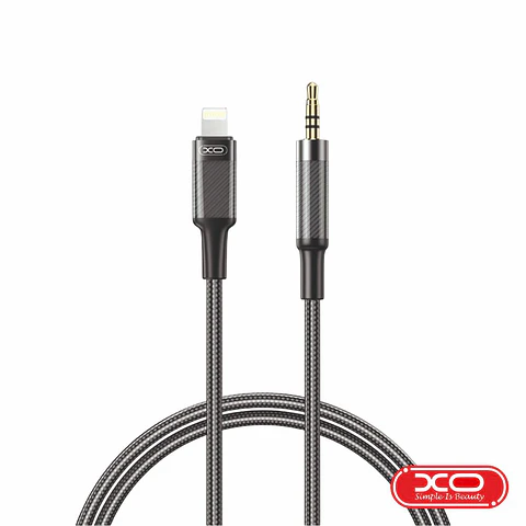 Cabo Lightning Macho P/ Jack 3.5mm Macho 1m Preto XO
