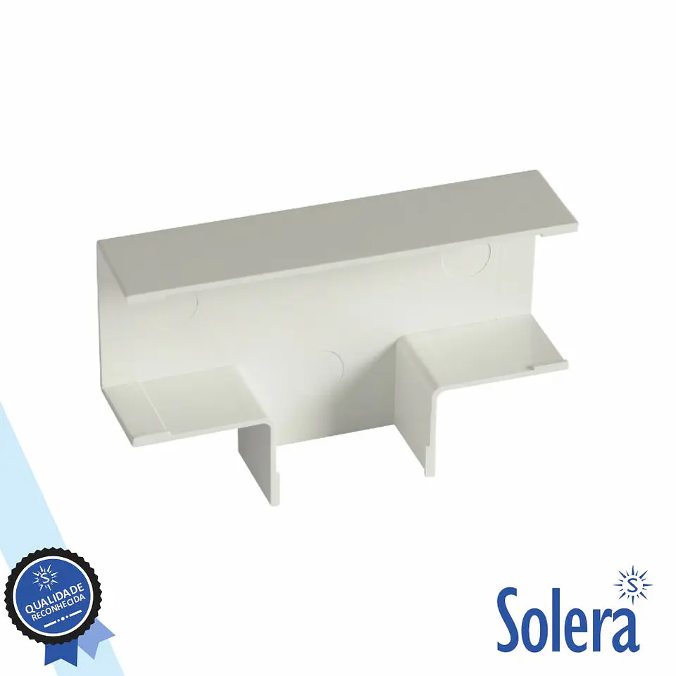 Ramificação em T 10x16 P/ Calha Técnica SOLERA 1