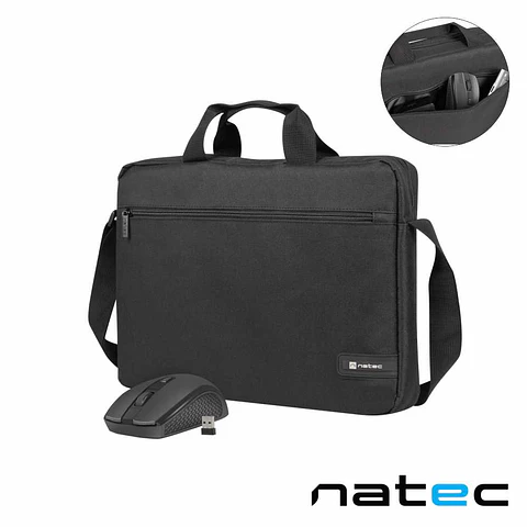 Mala P/ Computador 15.6" COM Rato SEM fios NWY-1799 NATEC