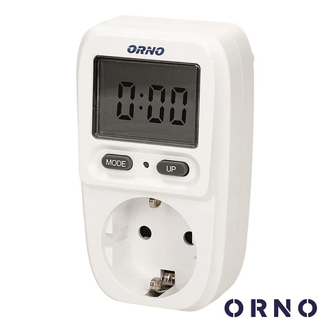 Contador De Energia 230V/16A COM Tomada ORNO