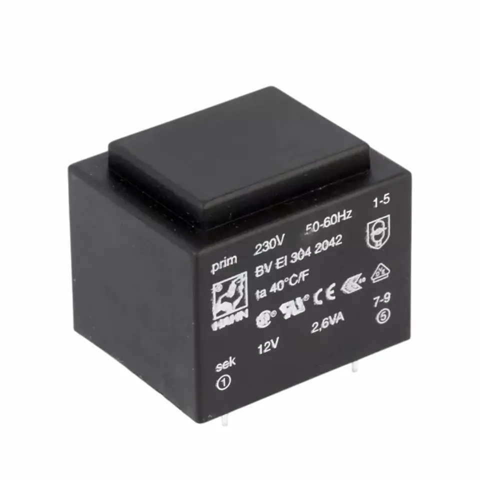 Transformador Encapsulado 2.6VA 1x12V 1x0.217A 1